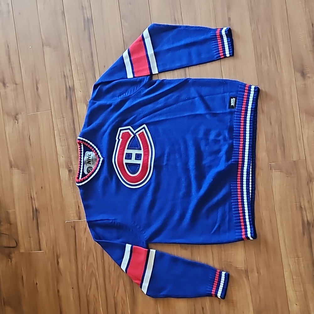 Montreal Canadiens Vintage Ilanco Heavy Knit jersey sweater